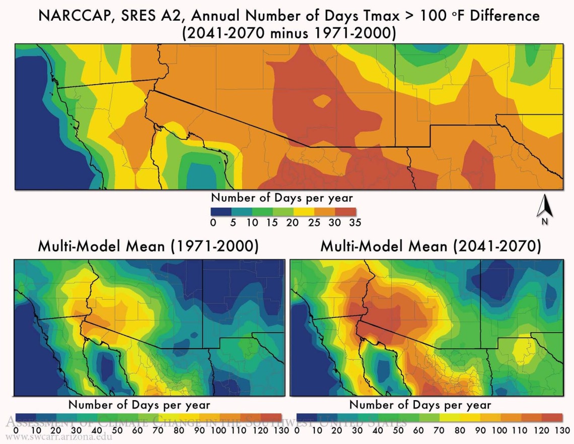 Figure 2 from Chapter 16 of Climate Assessment Report.